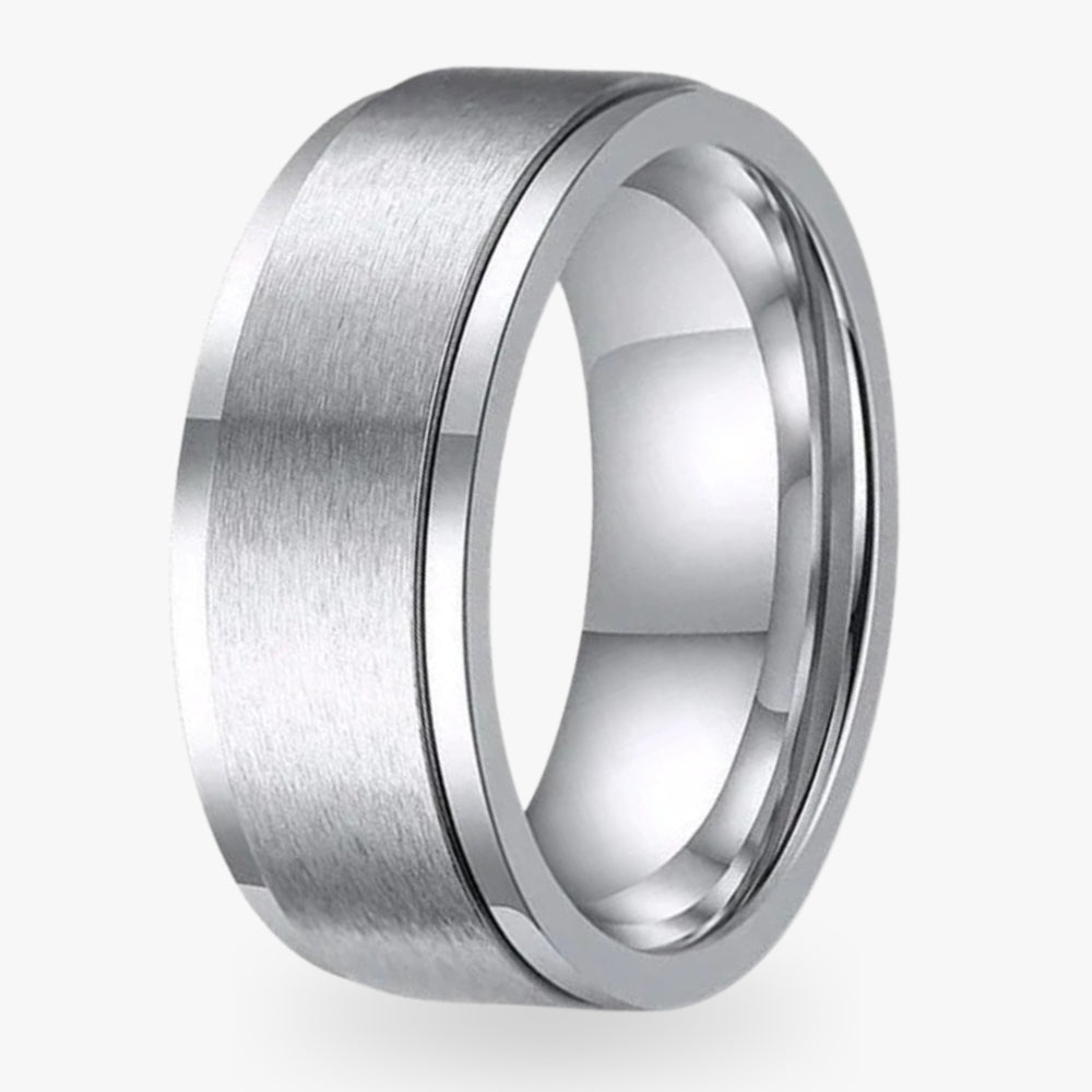 bague-anti-stress-rotative-en-acier-inoxydable-brosse-stoic-argent