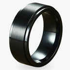 bague-anti-stress-rotative-en-acier-inoxydable-brosse-stoic-noir
