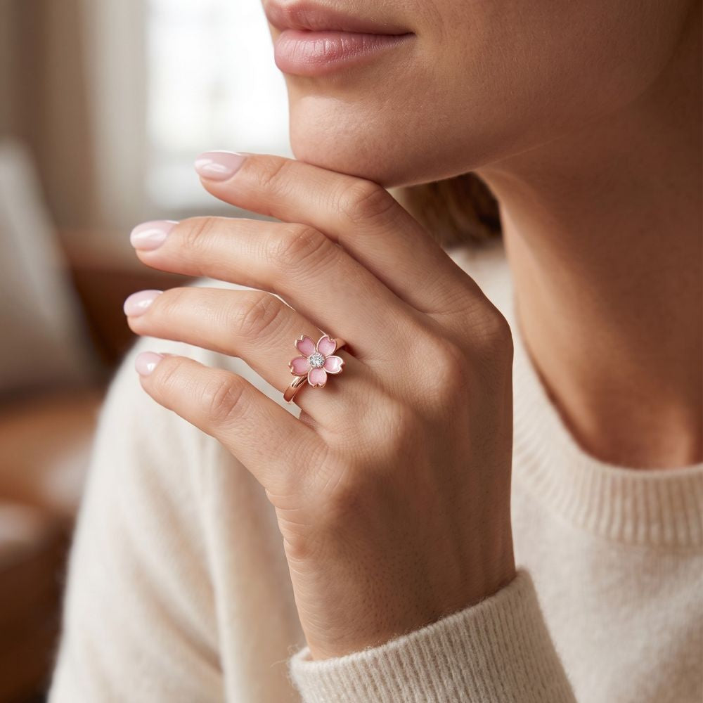 bague-anti-stress-rotative-en-argent-fleur-de-cerisier-blossom-femme