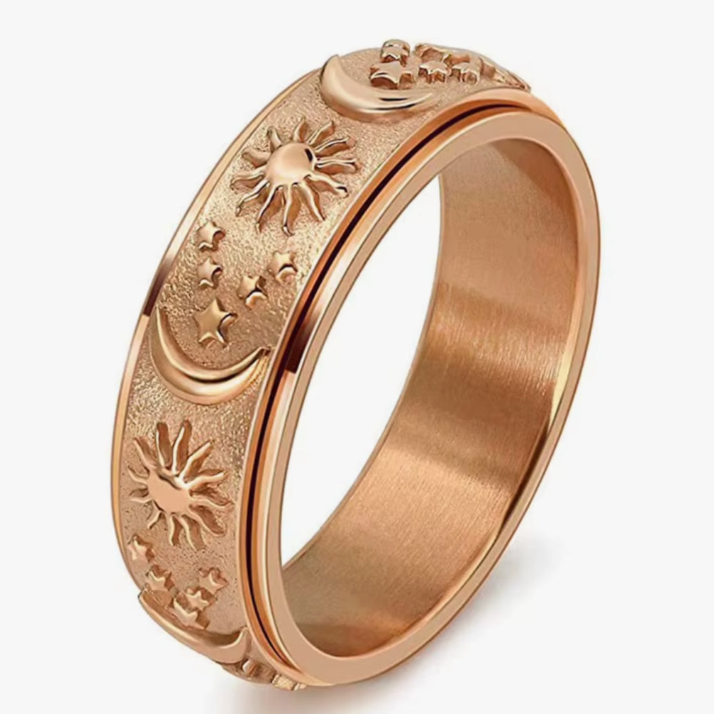 bague-anti-stress-soleil-lune-etoiles-celeste-bronze