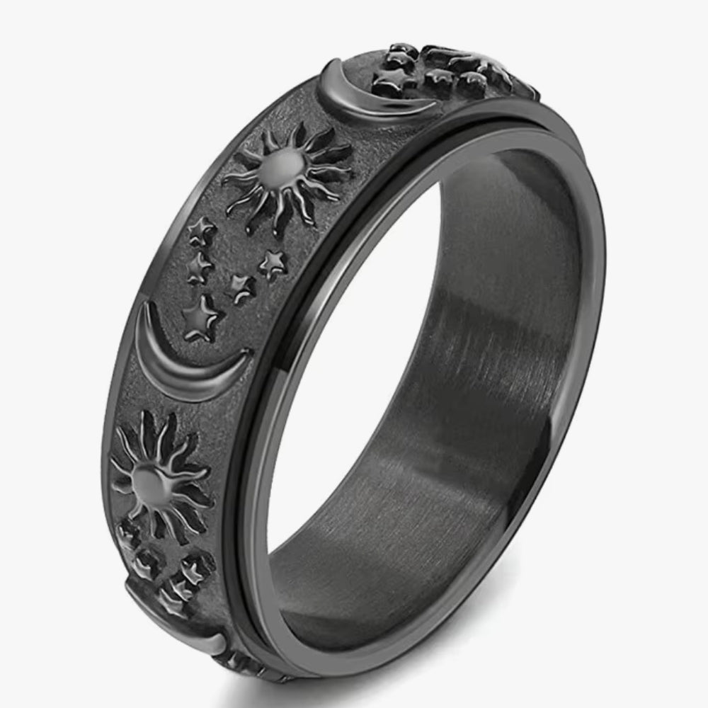 bague-anti-stress-soleil-lune-etoiles-celeste-noir