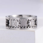 bague-anti-stress-tournante-engrenage-argentee-rotor-face
