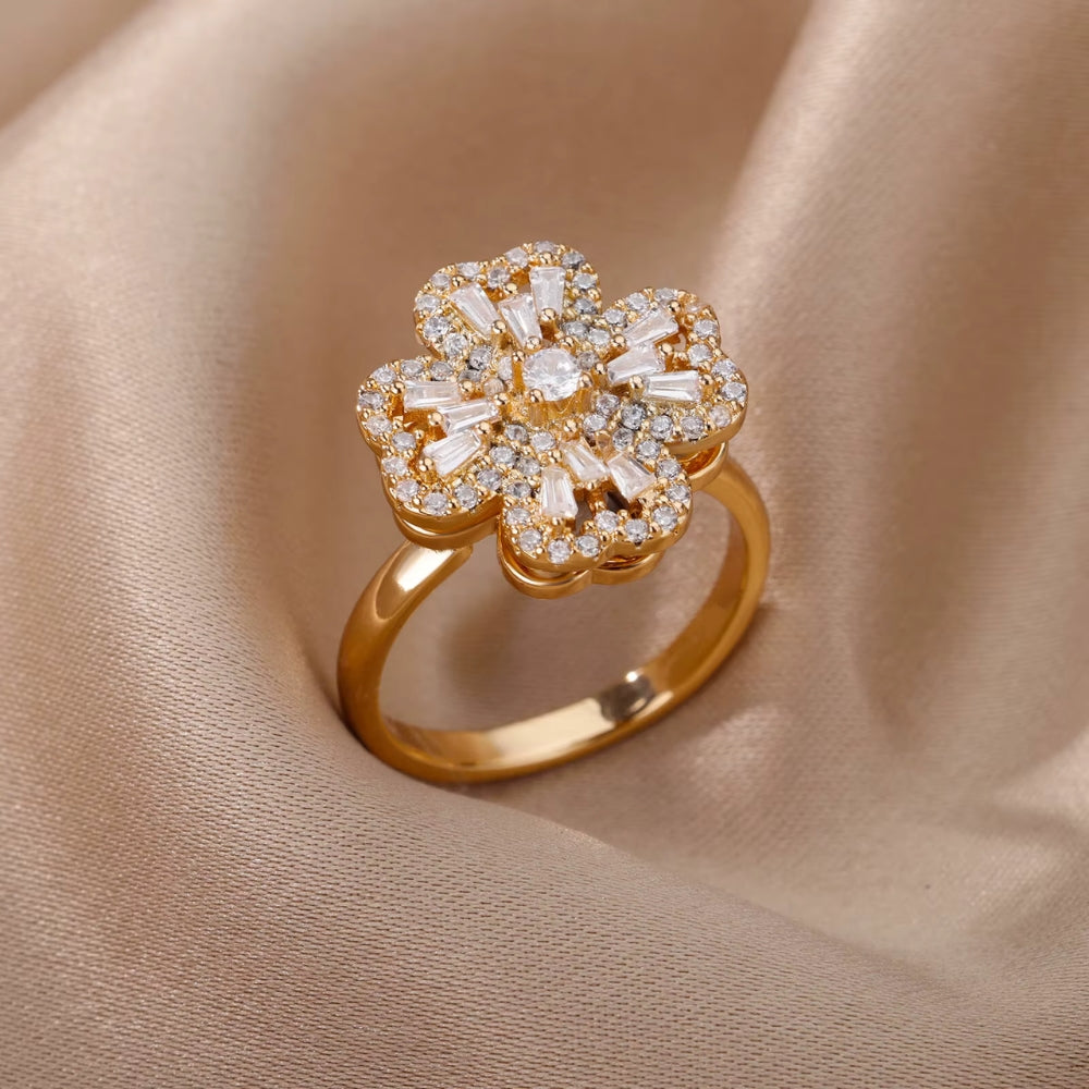 bague-anti-stress-trefle-quatre-feuilles-diamant-clover-situation